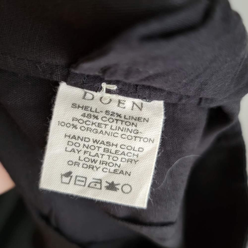 Doen Louvre Pant in Black size 6 NWT - Picture 8 of 9
